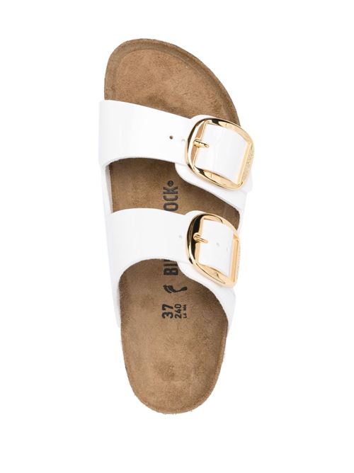 Ciabatte Birkenstock Arizona Big Buckle bianche vernice BIRKENSTOCK | ARIZONA BIG1019818